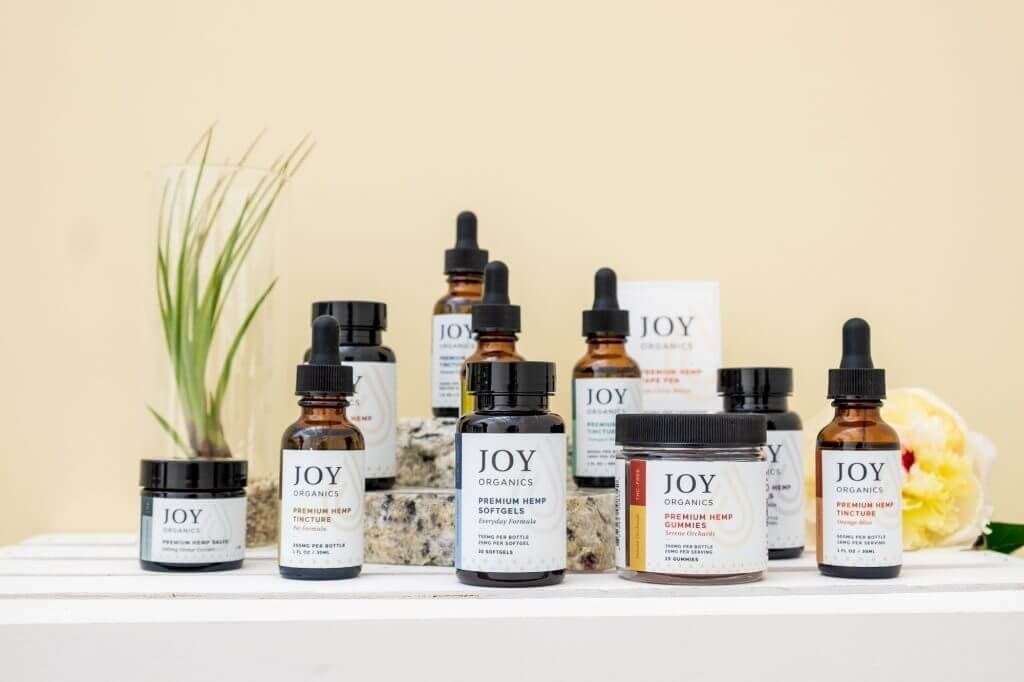 joy organics cbd products