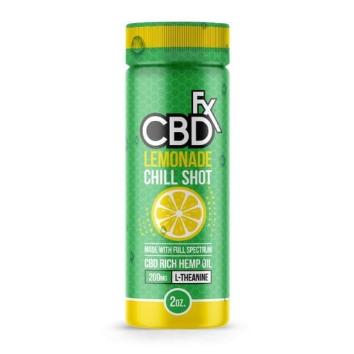 CBDx chill shot lemonade