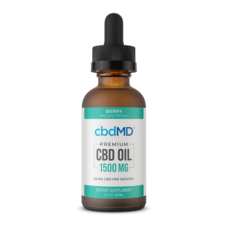 cbdMD oil berry flavor